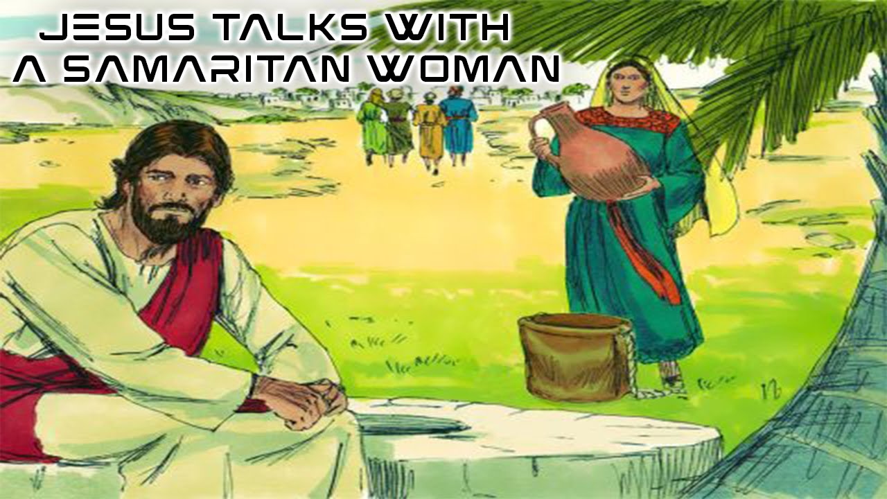 Jesus Talks With A Samaritan Woman