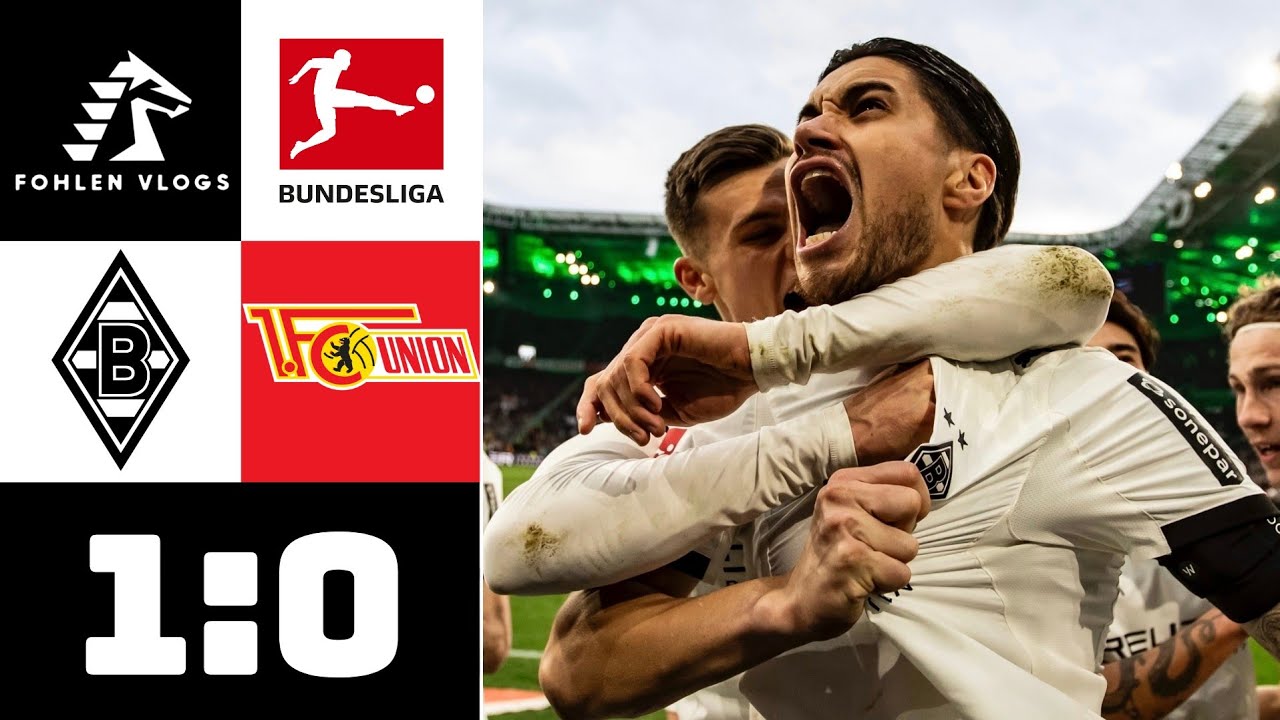 GLADBACH VS UNION BERLIN HIGHLIGHTS | BORUSSIA SIEG DURCH VAR ELFER | BUNDESLIGA STADIONVLOG ⚽️🔥 