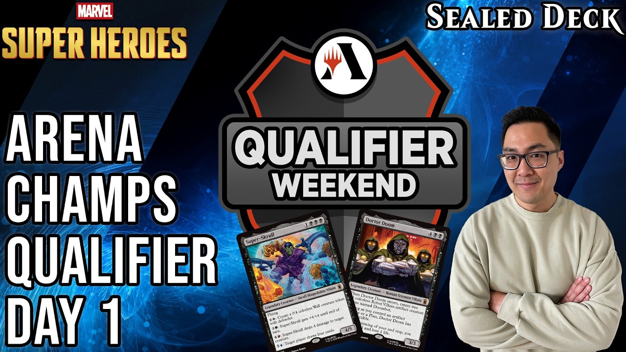 Let's Qualify For The Arena Championship! | Qualifier Weekend Day 1 | MSH Sealed Deck | MTG Arena