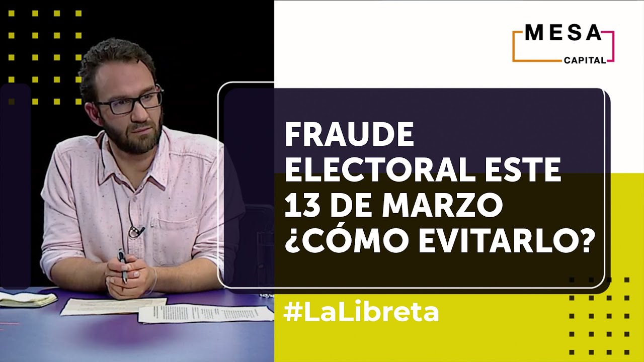 Fraude electoral y maquinarias políticas | La libreta - Mesa Capital | 9 de marzo de 2022