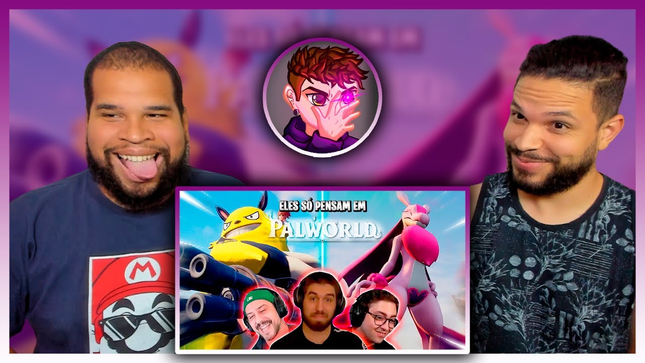 ELES FICARAM ENCANTADOS COM OS PALS... STREAMERS REAGINDO PALWORLD | JotaZs San
