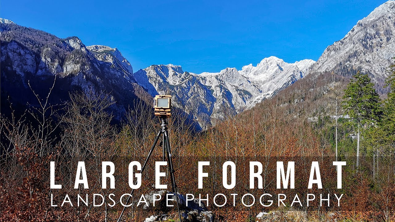 Exploring the Alps with 4x5 Camera | Large Format Landscape Photography using Fomapan 100 Film