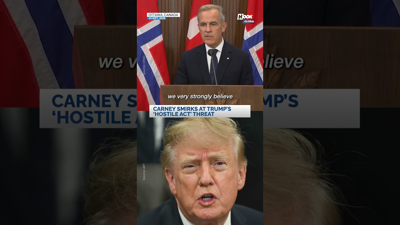 Марк Карни усмехается в ответ на угрозы Трампа и парирует: &laquo;Канада сильнее&raquo;