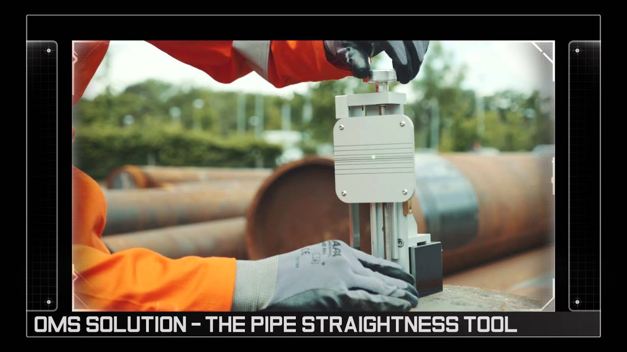 Pipe Straightness Quality Assurance Hand Tool for precision oil and gas pipeline measurement