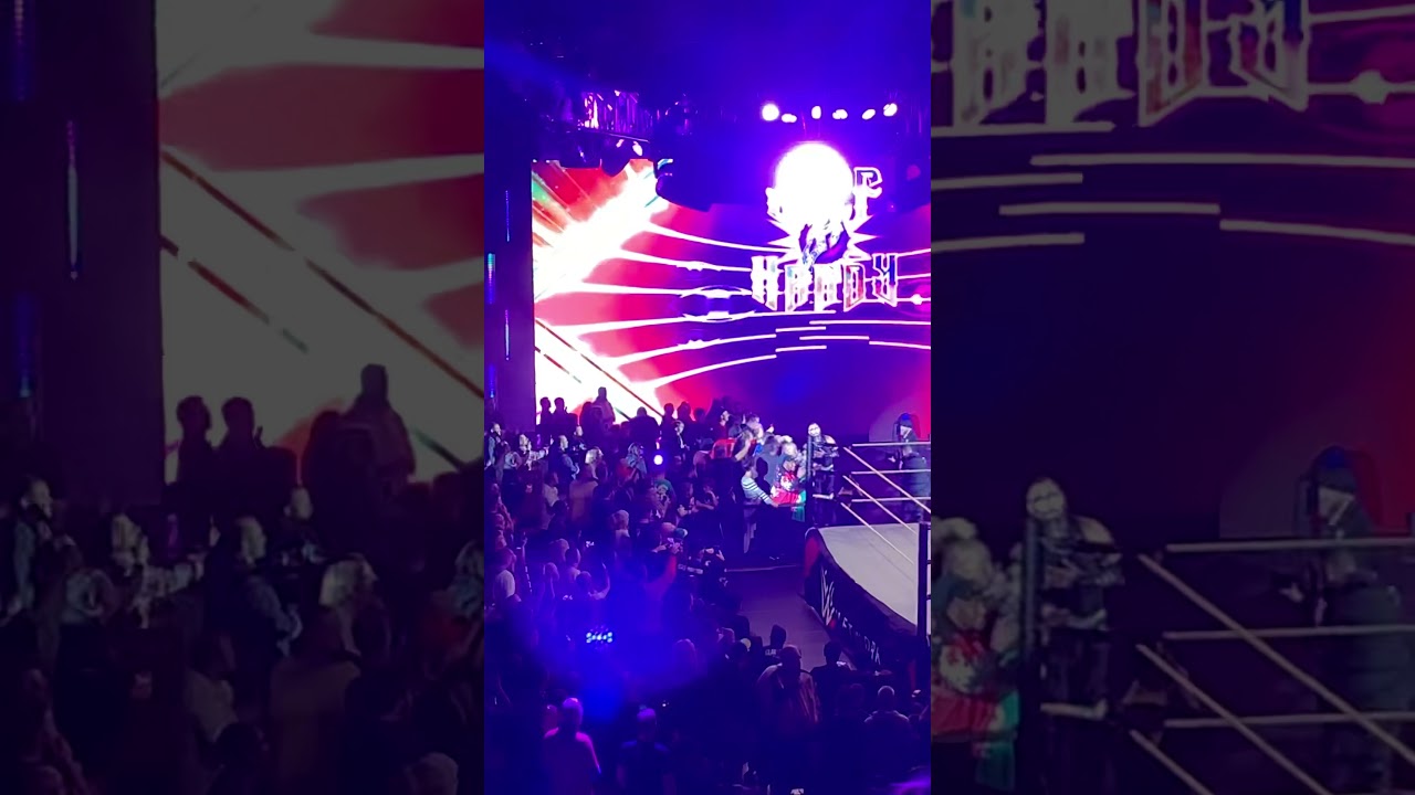 Jeff Hardy ‘No More Words’ Entrance at WWE Live!