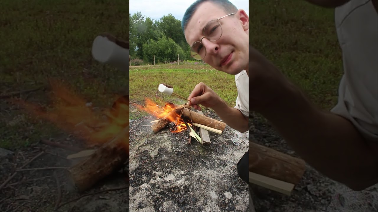 Zrobiłem s'Mores na Ogniu