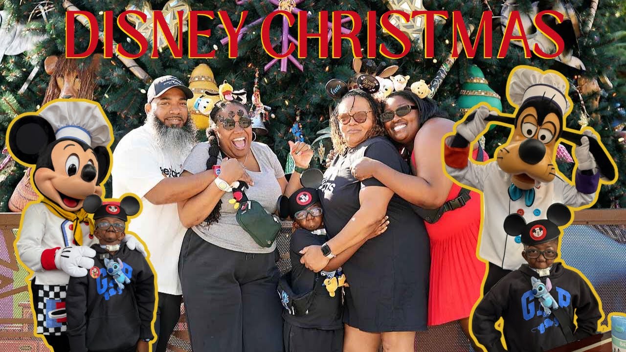 Jeremiah Ali’s Disney Christmas 🎄 | Chef Mickey | Park Hopper - 4 Parks in 1 Day 