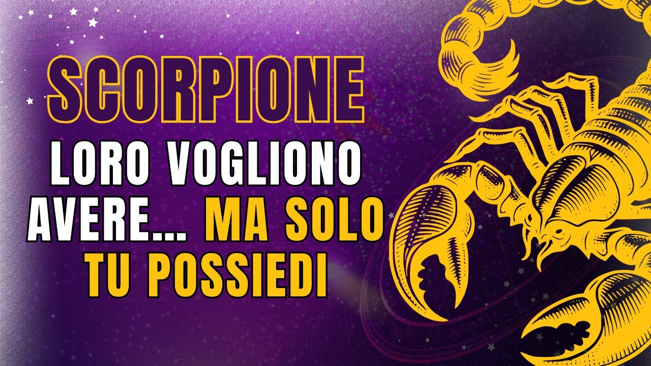 Il POTERE nascosto dello SCORPIONE che gli altri cercano di COPIARE in SILENZIO