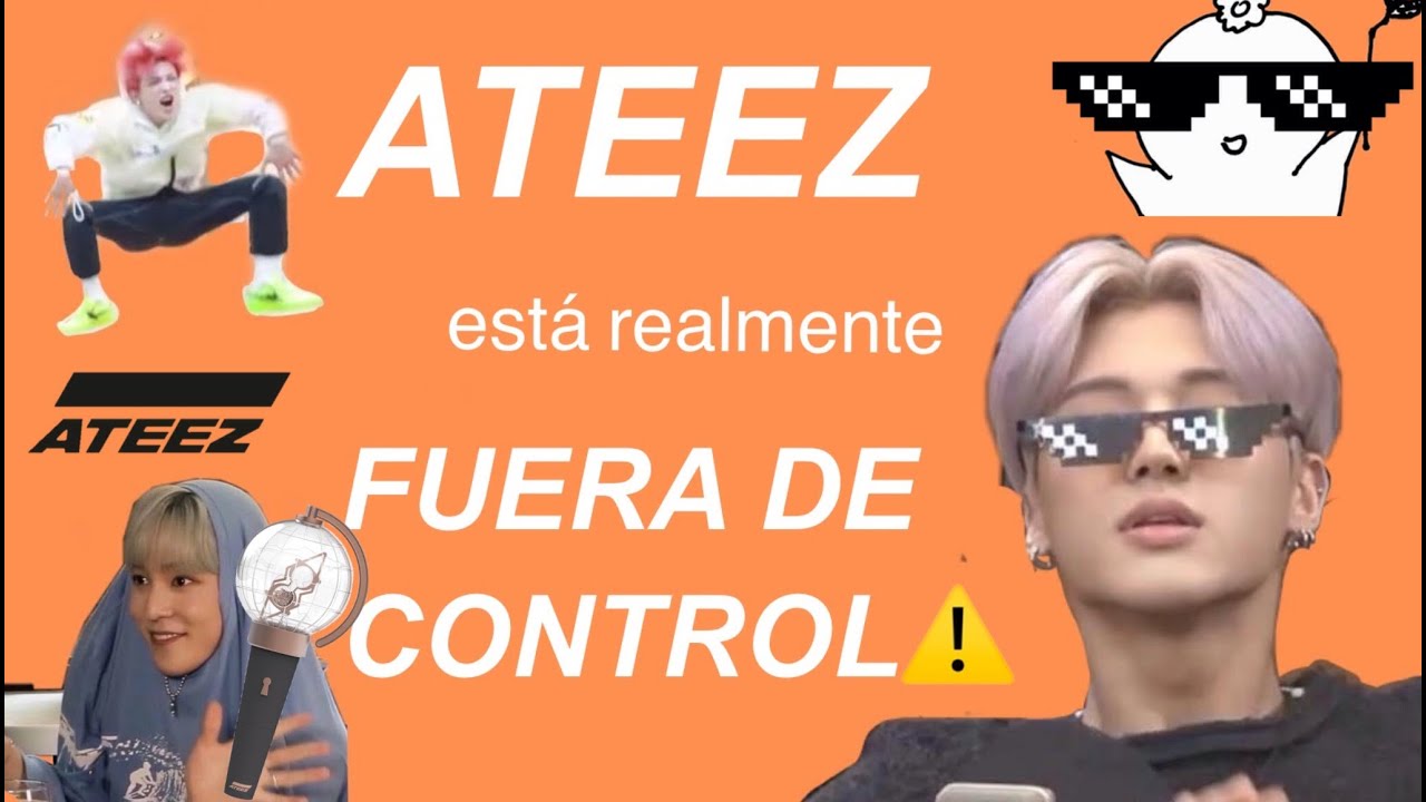ATEEZ está FUERA DE CONTROL | [ATEEZ on CRACK en ESPAÑOL]