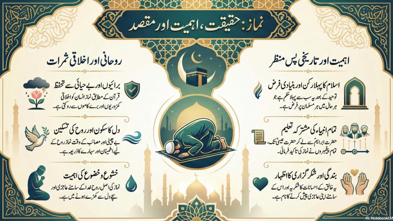 نماز  روح کی گفتگو namaz
