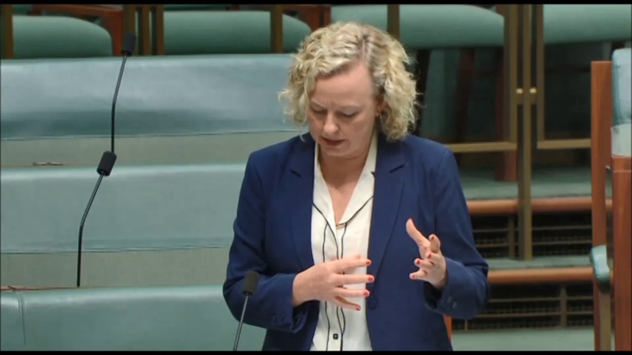 Sharon Claydon tabling seismic testing petition