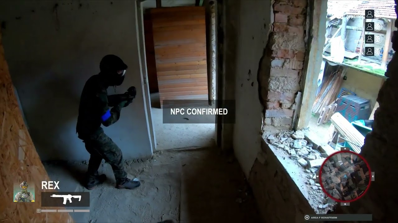 Spec-Ops CQB Gameplay auf der Area-F 