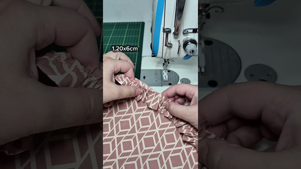 Tutorial de costura 24x19cm Sewing Passo a Passo Costura fácil 