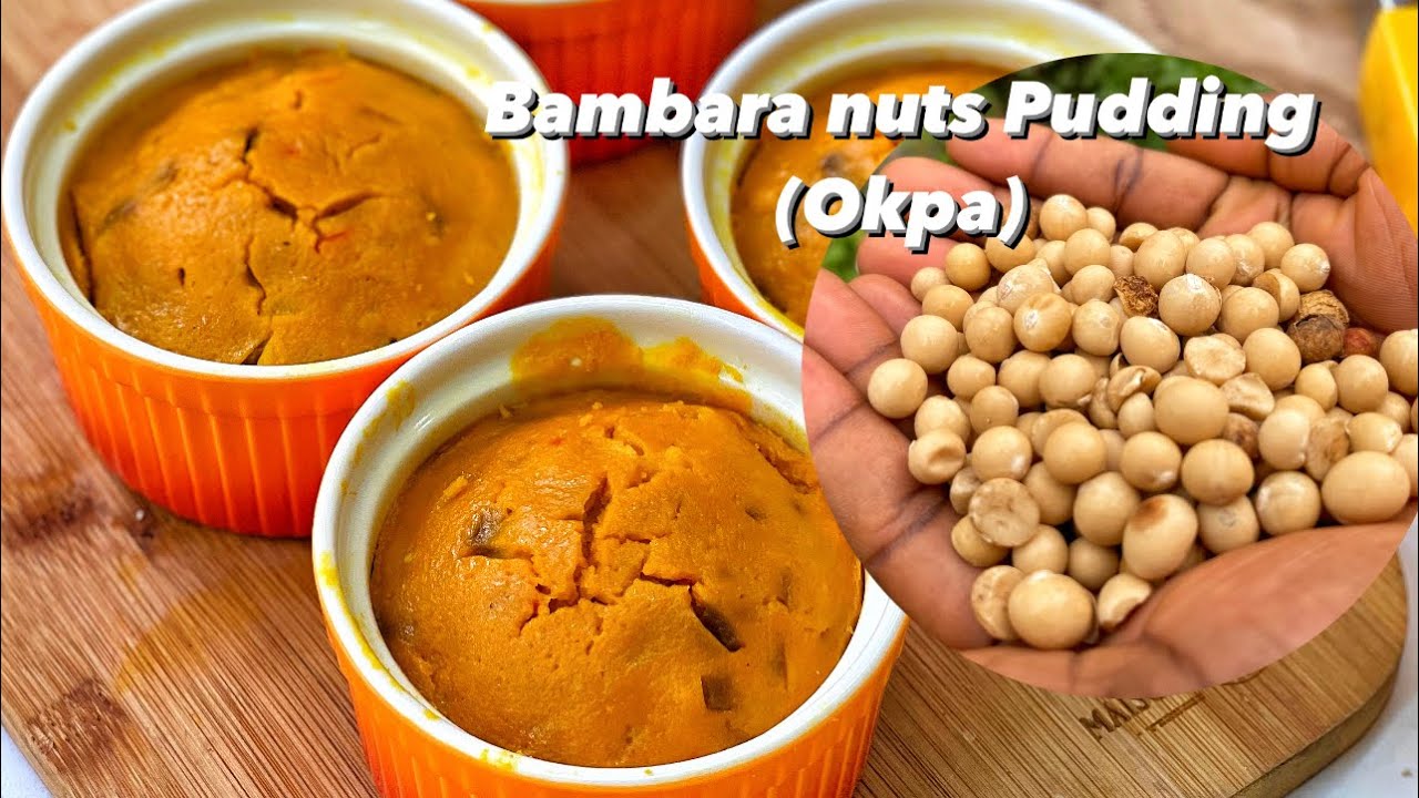 Okpa di Okun | Steamed Bambara nuts Pudding Upgraded and Simplified #youtubeblack #streetfood