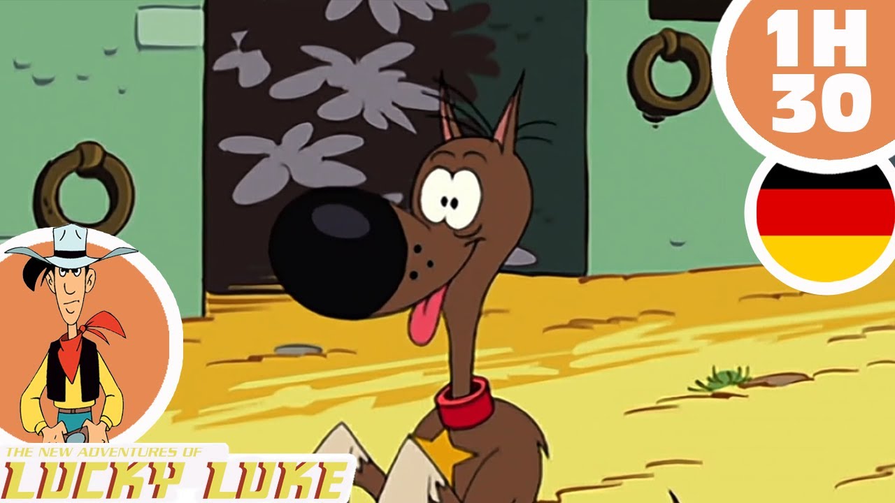 🐶 Lucky Luke und Rantanplan sein treuer Hund 🐶 - Kompilation