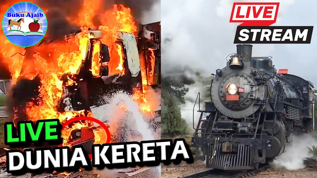 LIVE Streaming Info Dunia Kereta Api dan Transportasi Lainnya Part 2 Buku Ajaib