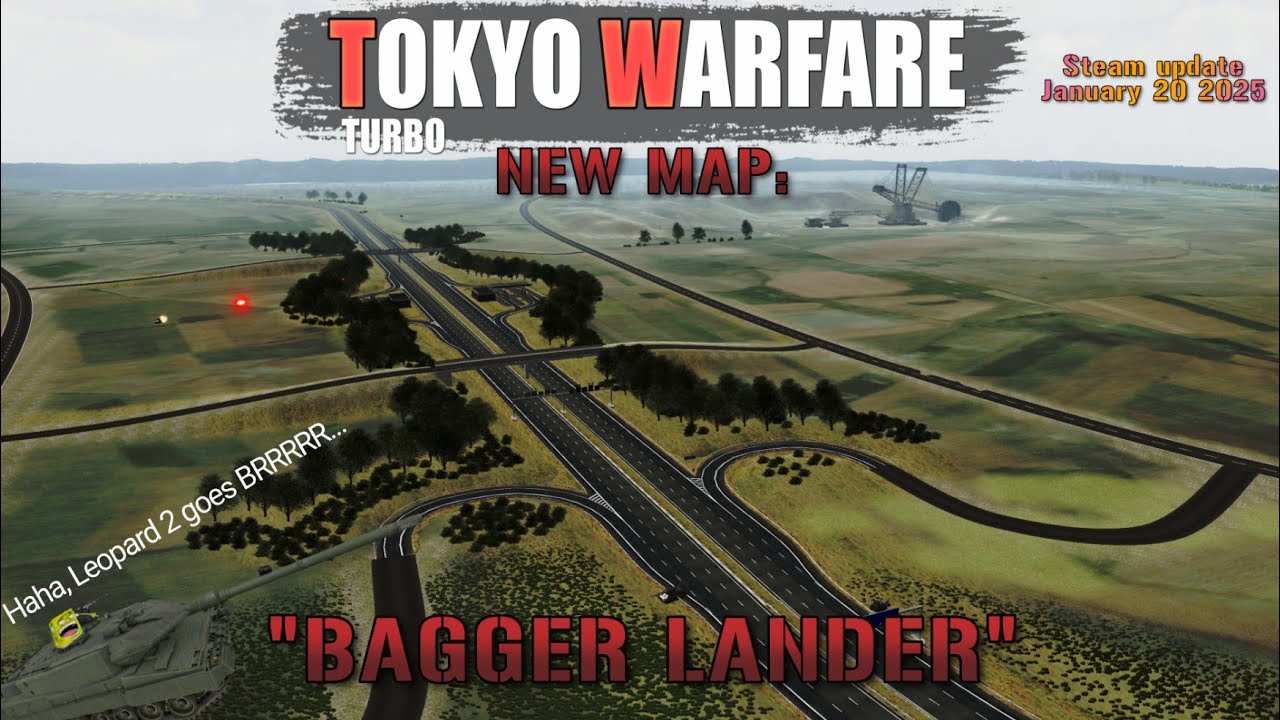 Tokyo Warfare Turbo January 20 2025 Update: New Map ''Bagger Lander'' [PC Gameplay]