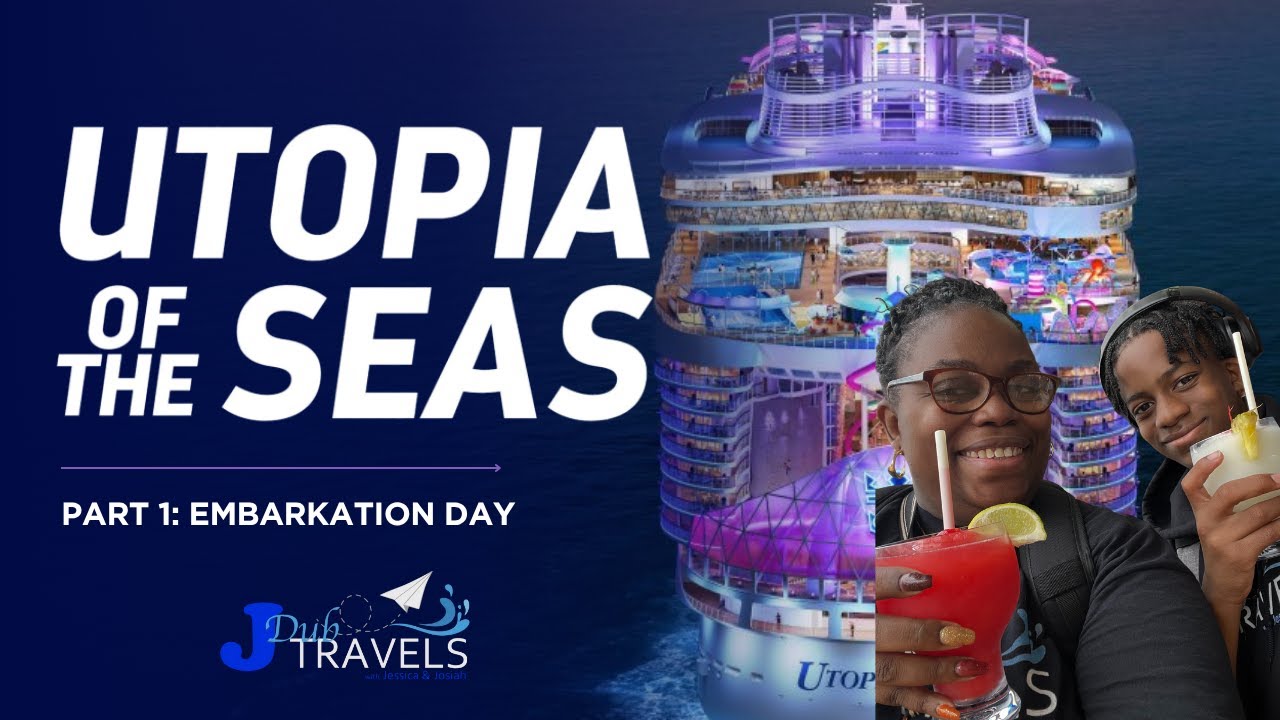 Embarkation Day Chaos?! From MCO to Utopia of the Seas with GoPort 😅🚢