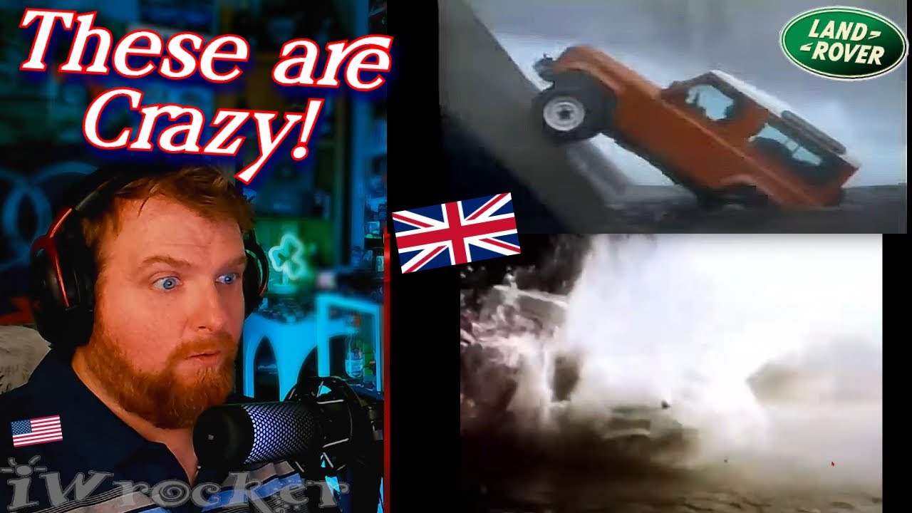 American (Jeep Guy) Reacts to Old Land Rover Adverts
