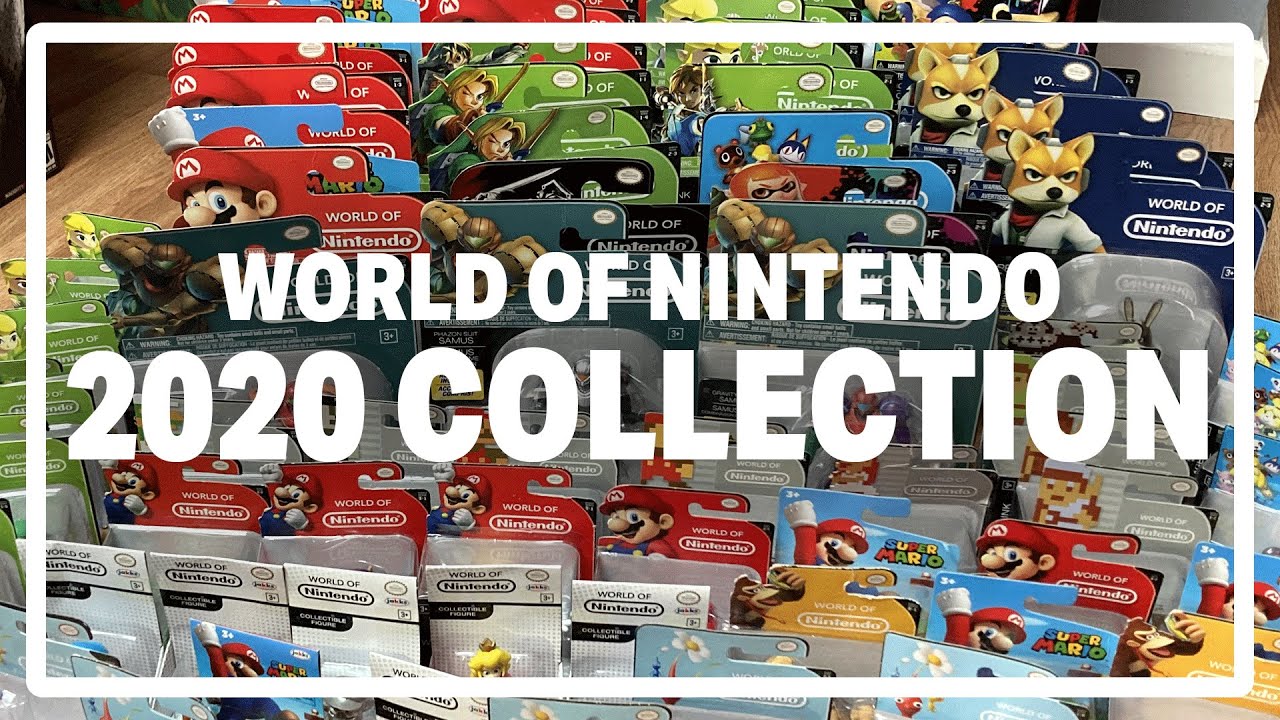 Обновление World of Nintendo Collection 2020 (фигурки 2,5 дюйма + 4 дюйма)