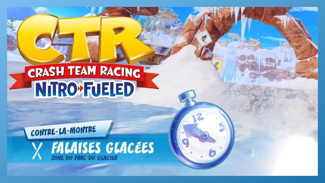 CTR - Battre N. Tropy en contre la montre - Falaises Glacées
