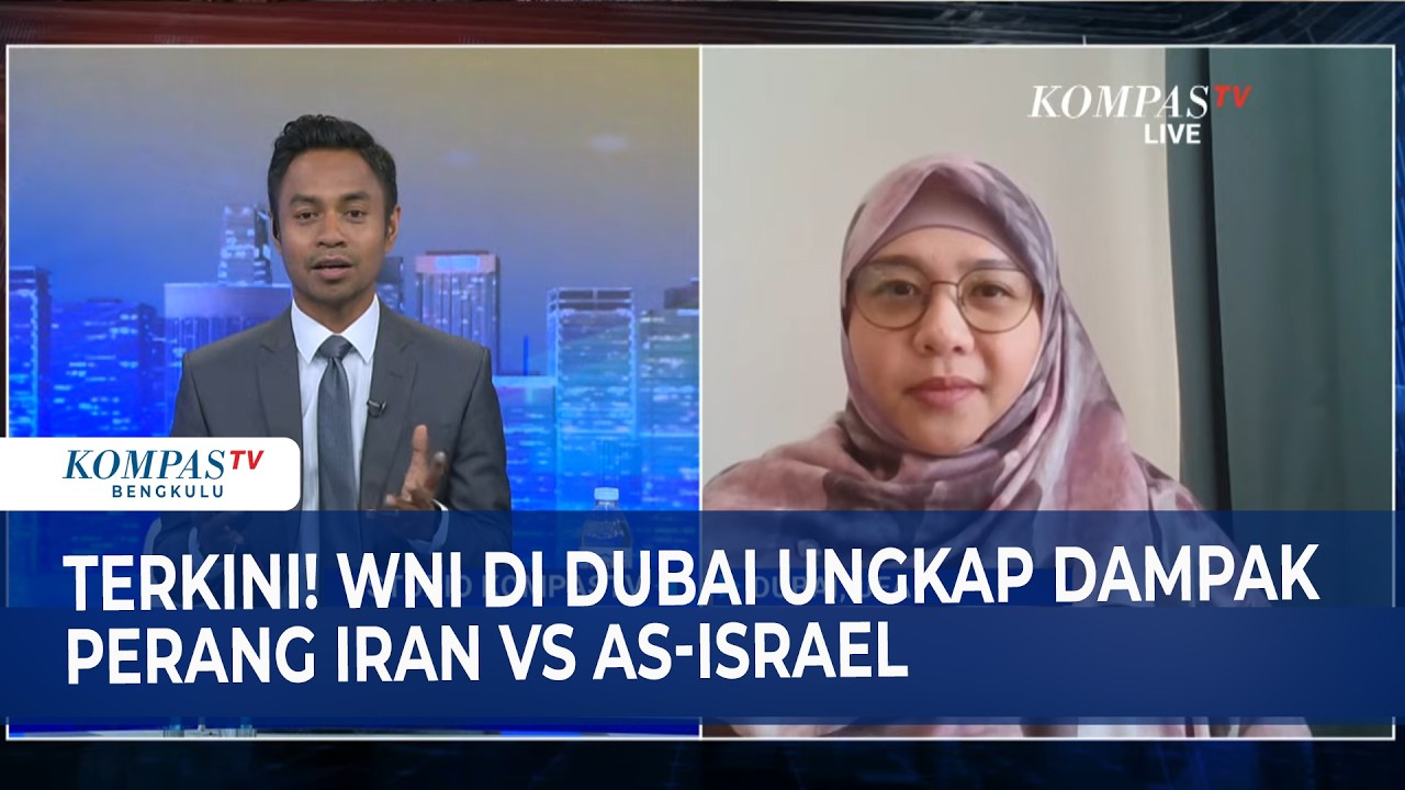 Terkini! WNI di Dubai Ungkap Dampak Perang Iran vs AS-Israel
