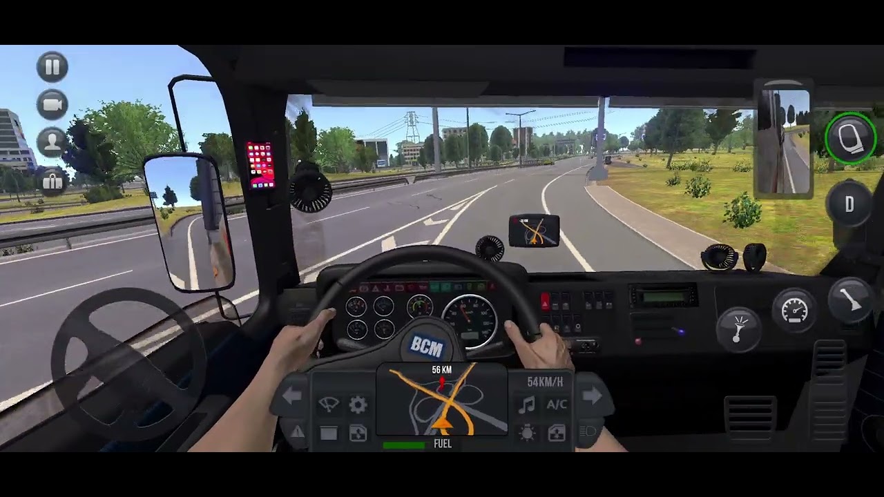 Rit van 90km met vrachtwagen 