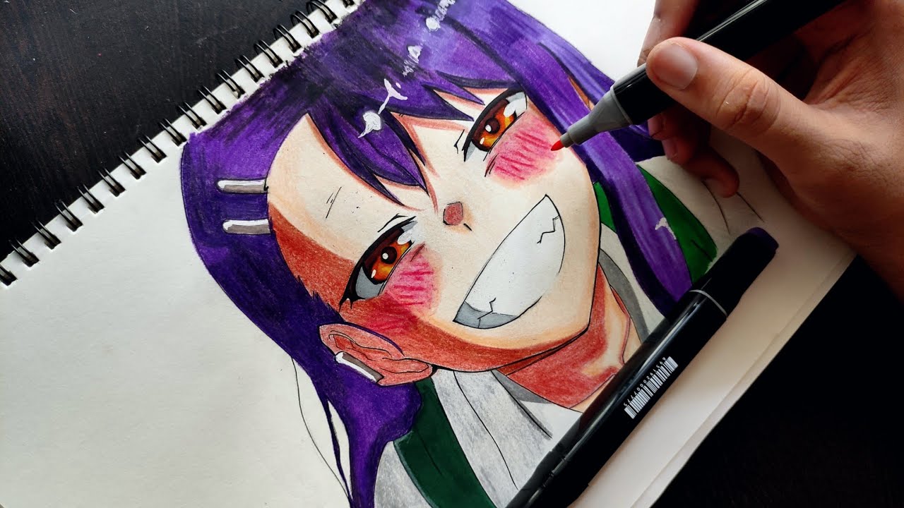 Drawing Nagatoro-san from ijiranaide nagataro-san/please dont bully me nagatoro san spring 2021