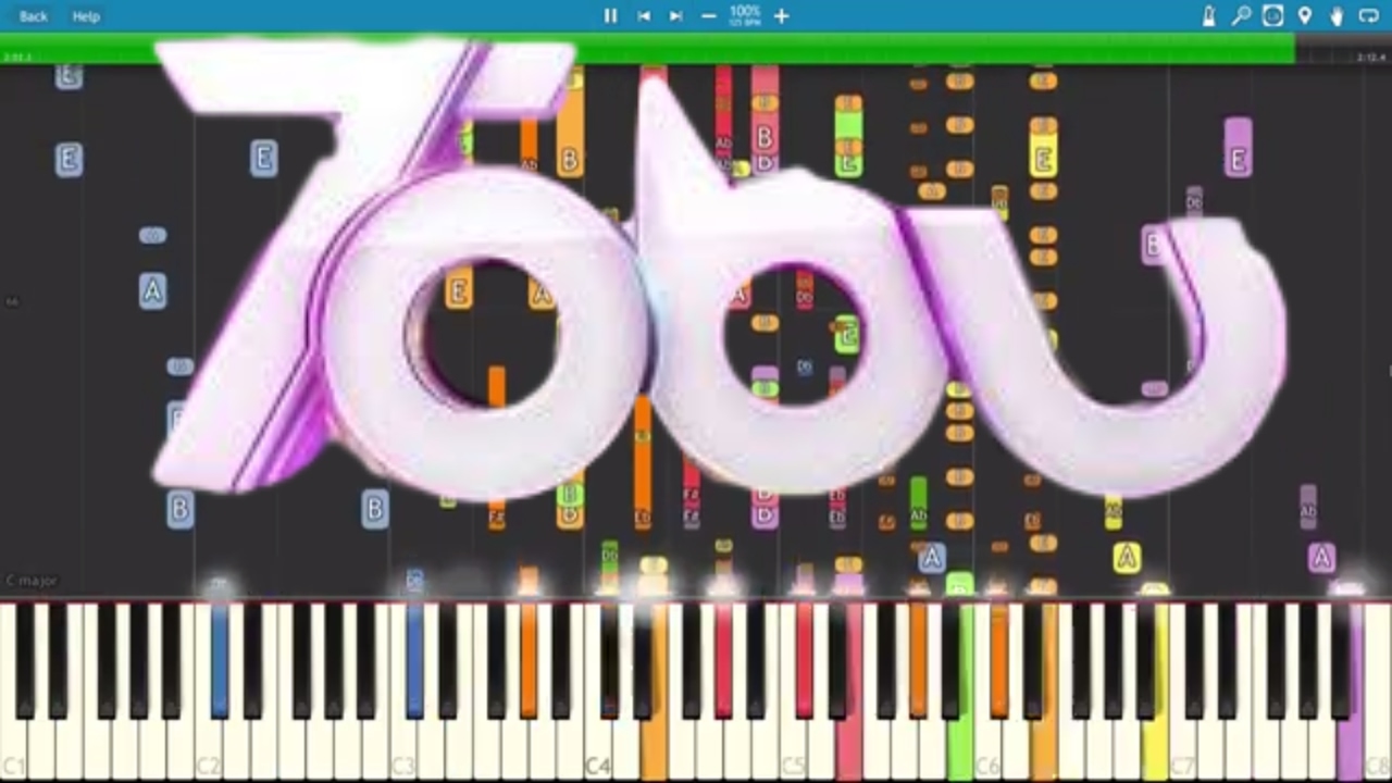 IMPOSSIBLE REMIX - Candyland - Tobu - Piano Cover - Rolling Sky
