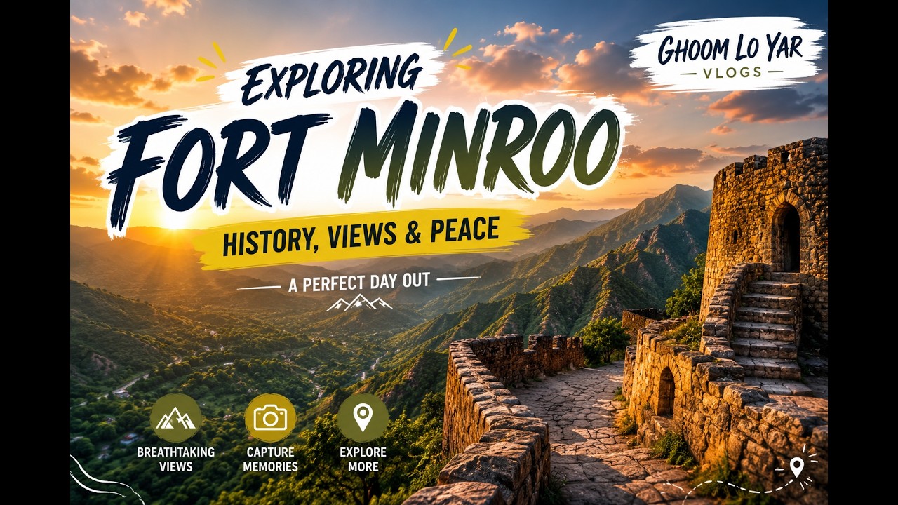 Fort Munro Road Trip | Hidden Beauty of South Punjab 🇵🇰 | Ghoom Lo Yaar