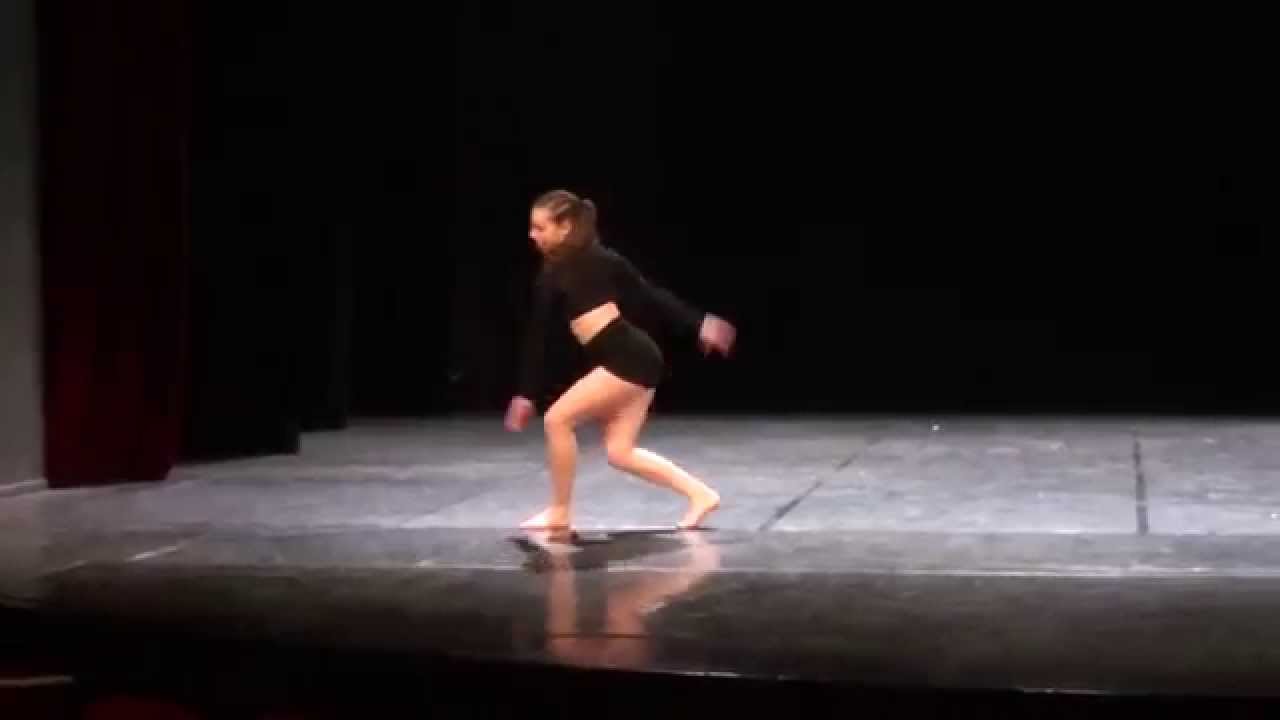 Concours régional CND danse 2014 Solo Olivia Dexter Blood thème