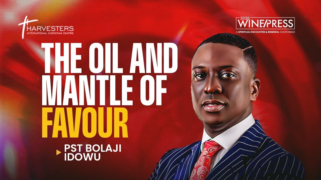 The Oil & Mantle Of Favour || Pst Bolaji Idowu || Jan 23rd 2026