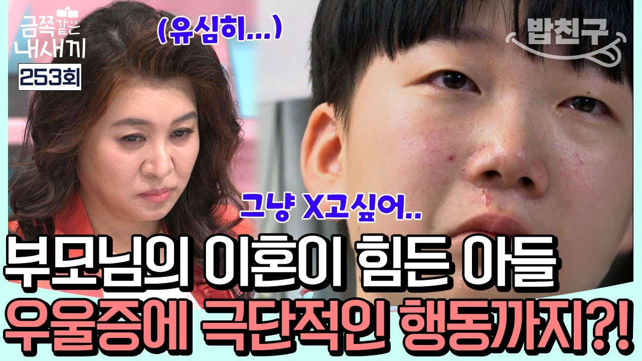 [#밥친구] 부모님의 이혼이 감당 안 되는 아들... 결국 극심한 우울증에 걸렸다?! 오은영 쌤의 냉철한 판단! l 금쪽같은 내새끼 253회