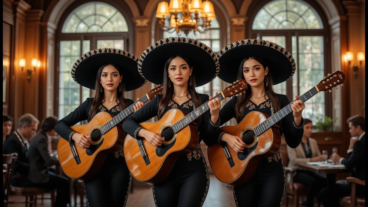 Música Mariachi Instrumental con Trio de Mujeres – Ambiente Elegante y Cultural