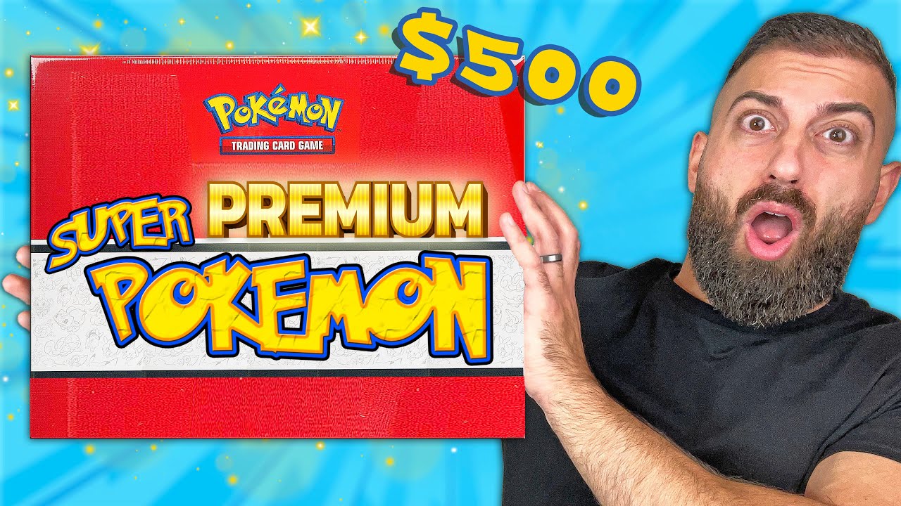 I Opened Premium Pokemon Cards & Found THIS ($500)