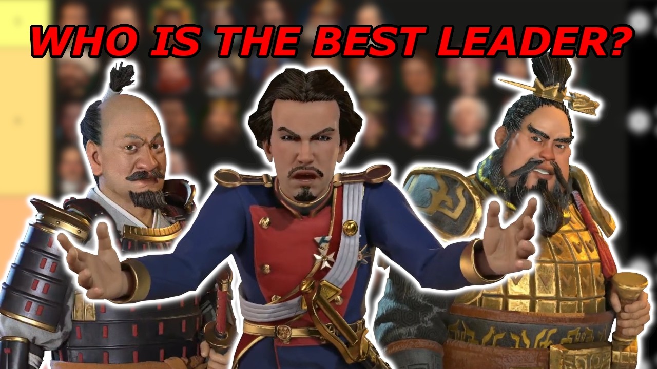 ALL CIVS Ranked for MULTIPLAYER Civ 6 (BBG 6.0)