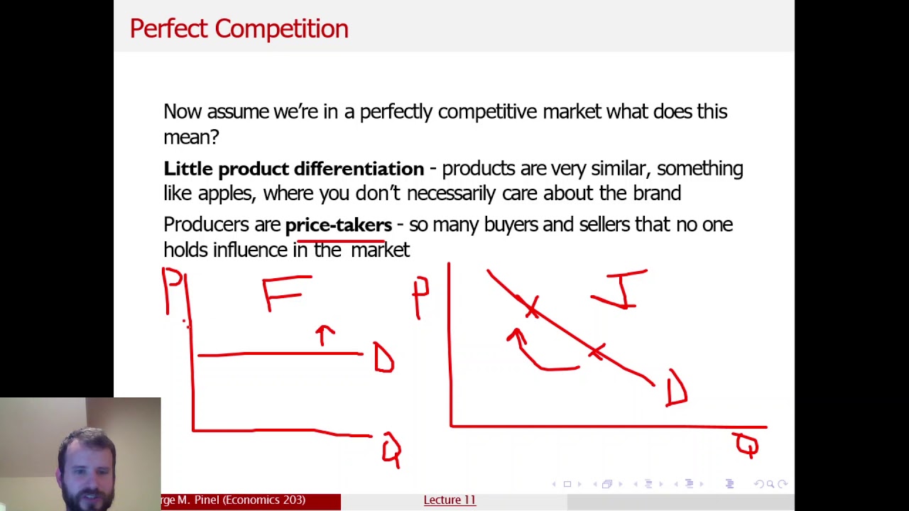 Lecture 11 - Part 4 - Conditions for Perfect Competition