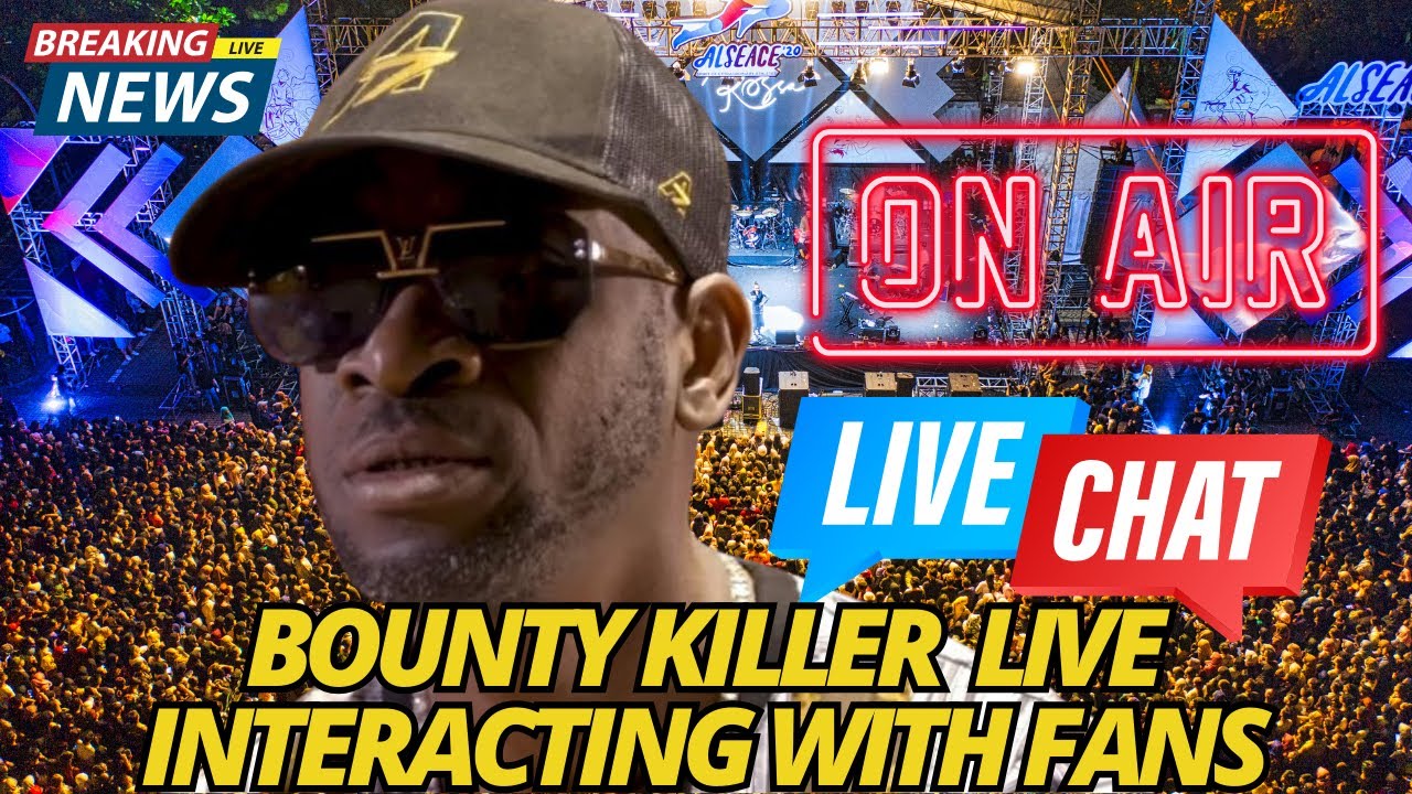 BREAKING NEWS!!!  Bounty Killer Went Instagram Live For The First Time,Teejay Speaks Live