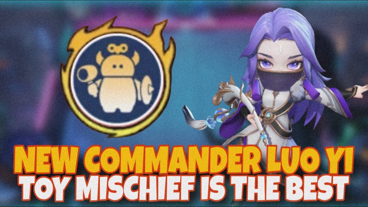 NEW COMMANDER LUO YI SO OP | MAGIC CHESS GO GO | MCGG MLBB