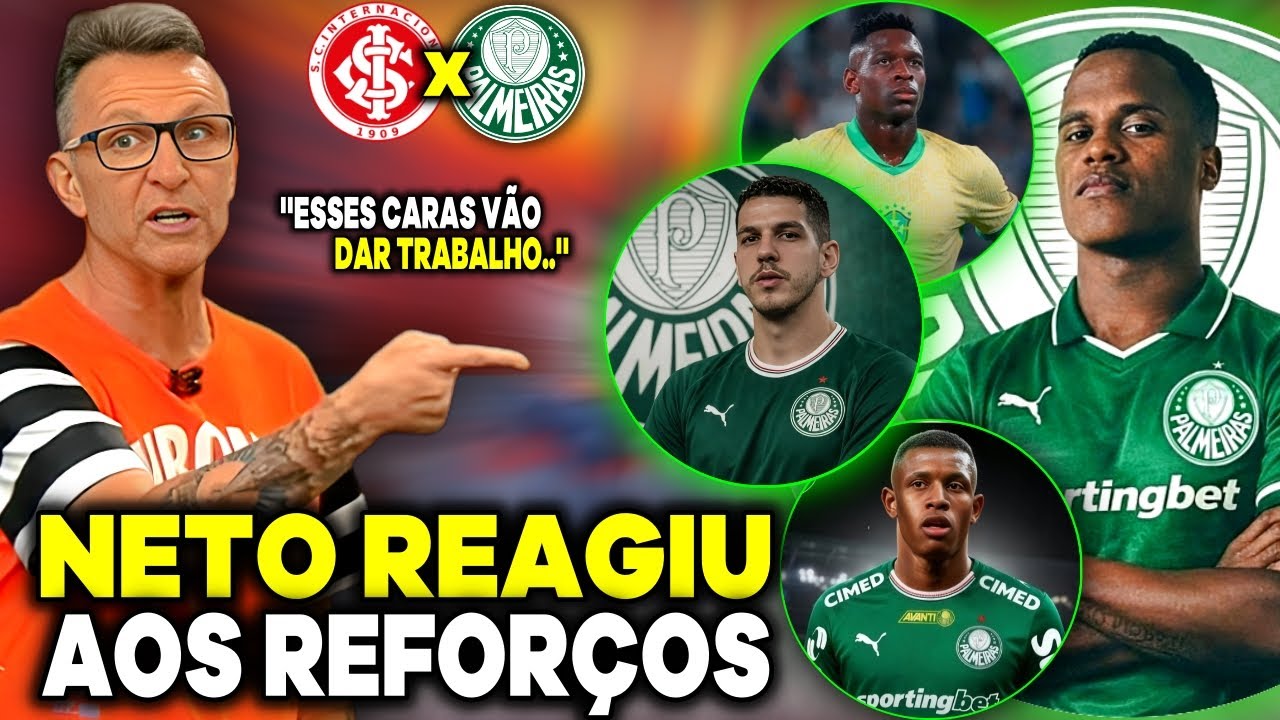 NETO SE RENDE AOS REFORÇOS DO VERDÃO! OS DONOS DA BOLA PALMEIRAS ''VAI BRIGAR POR TODOS OS TÍTULOS''