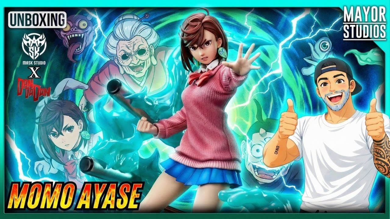 Momo Ayase | DanDaDan | by Mask Studio! Unboxing y Review