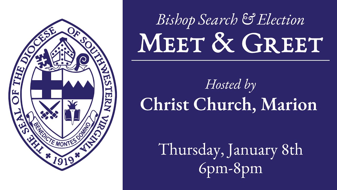 Bishop Candidate Meet & Greet | January 8th, 2026 (Reupload)