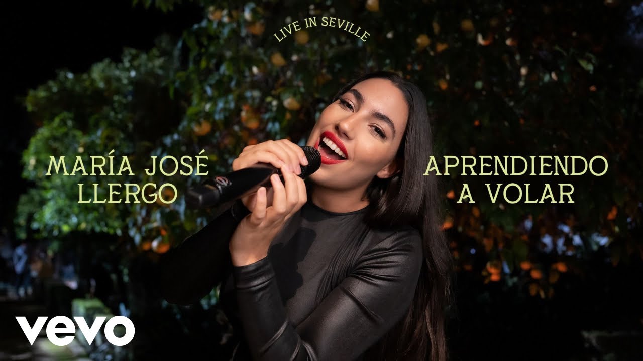 María José Llergo - APRENDIENDO A VOLAR (Live in Seville) | Vevo