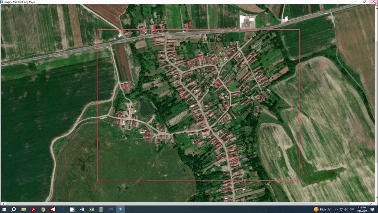 TOPOGRAPH   Descarcarea unei imagini aeriene folosind serviciul Microsoft Bing Maps
