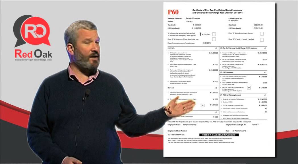 Tax Essentials 1 - Introduction to the P60