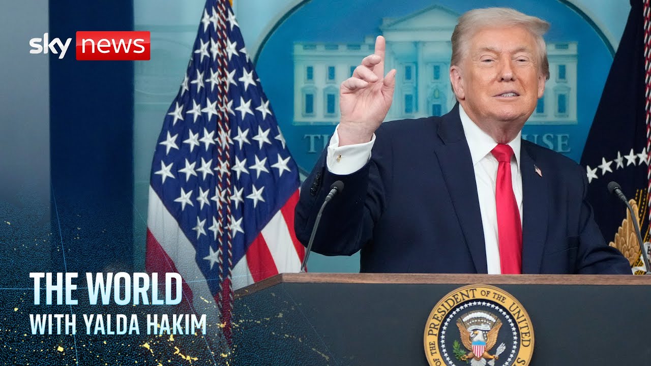 Donald Trump marks first full year of second term in office | The World with Yalda Hakim