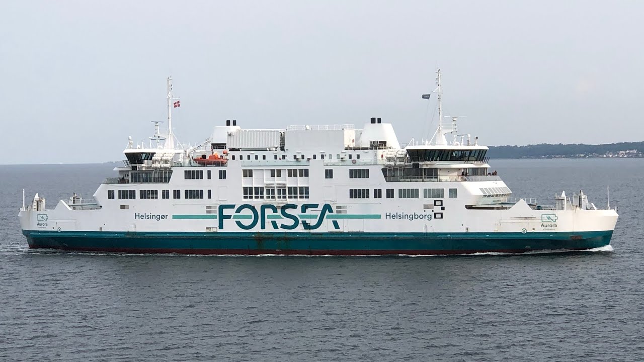 Färja, Helsingborg - Helsingør / Ferry from Sweden to Denmark 🇸🇪🇩🇰