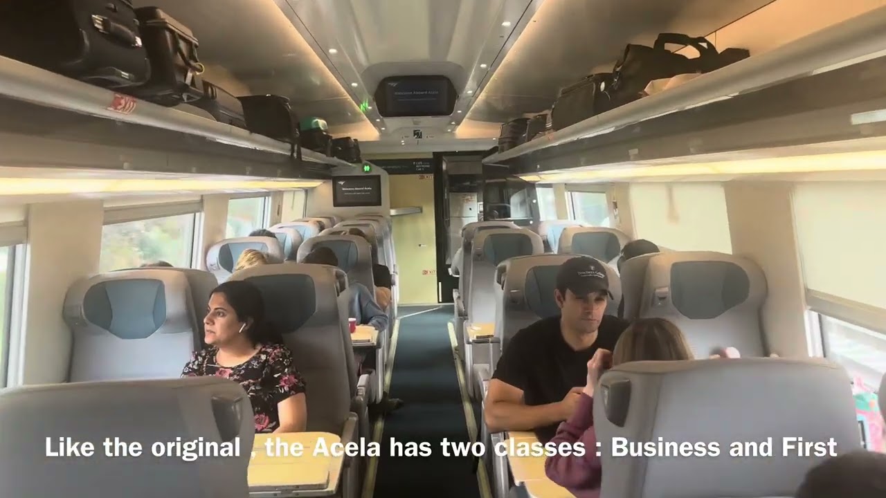 The New Amtrak NextGen Acela 