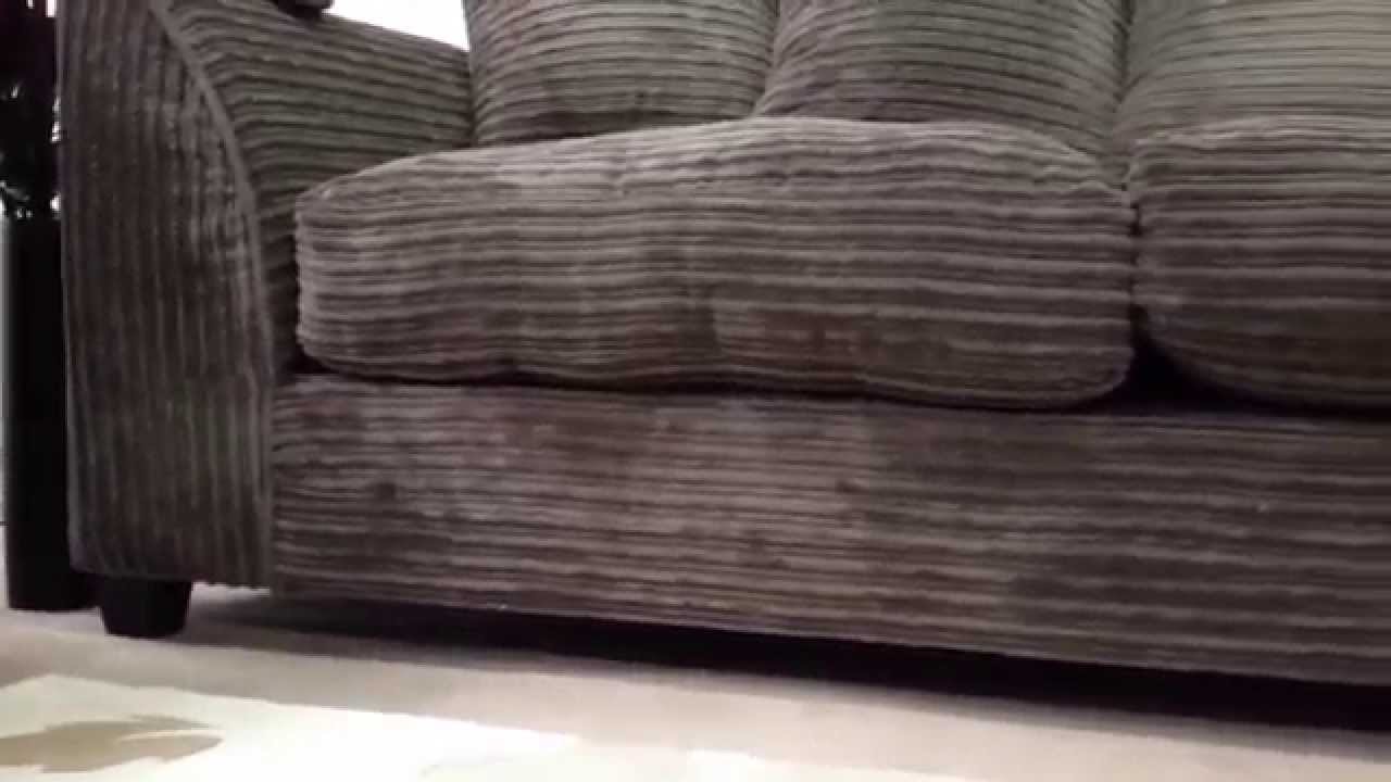 Dylan Slate colour 3 + 2 Seater