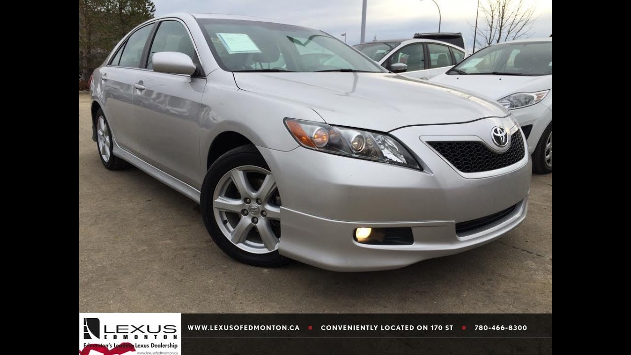 Pre Owned Silver 2009 Toyota Camry V6 Auto SE Review | Drayton Valley Alberta